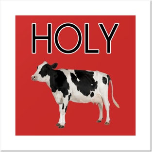 Holy Cow Posters and Art